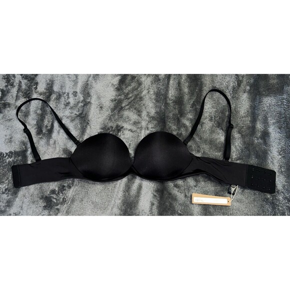 32C Skims Ultimate Collection Push up Strapless Bra  Onyx BA-BAN-3208 - Picture 1 of 8